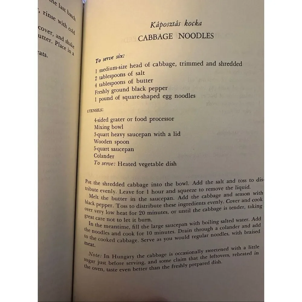 The Paprikas Weiss Hungarian cookbook